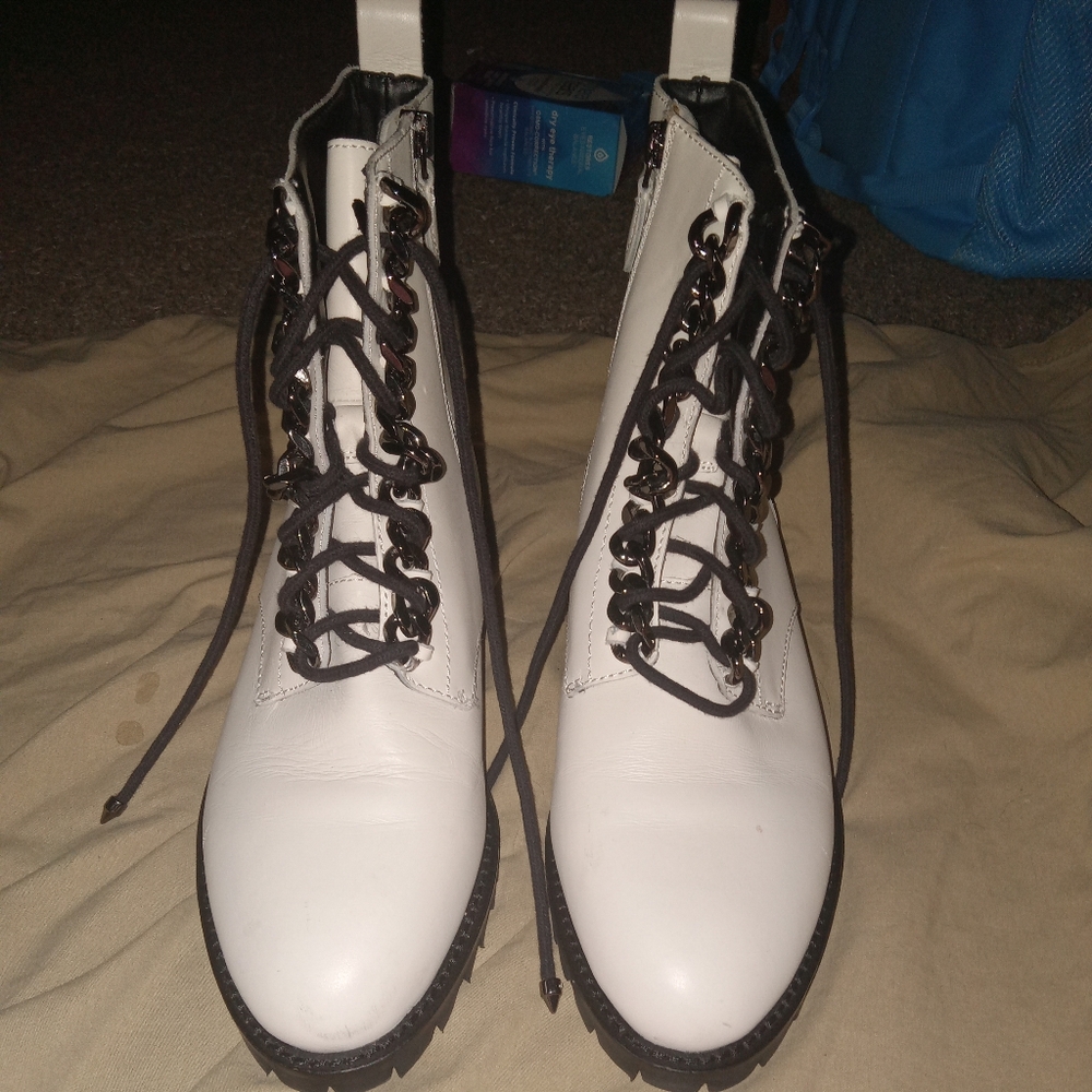 Rebecca Minkoff 9.5 combat boots